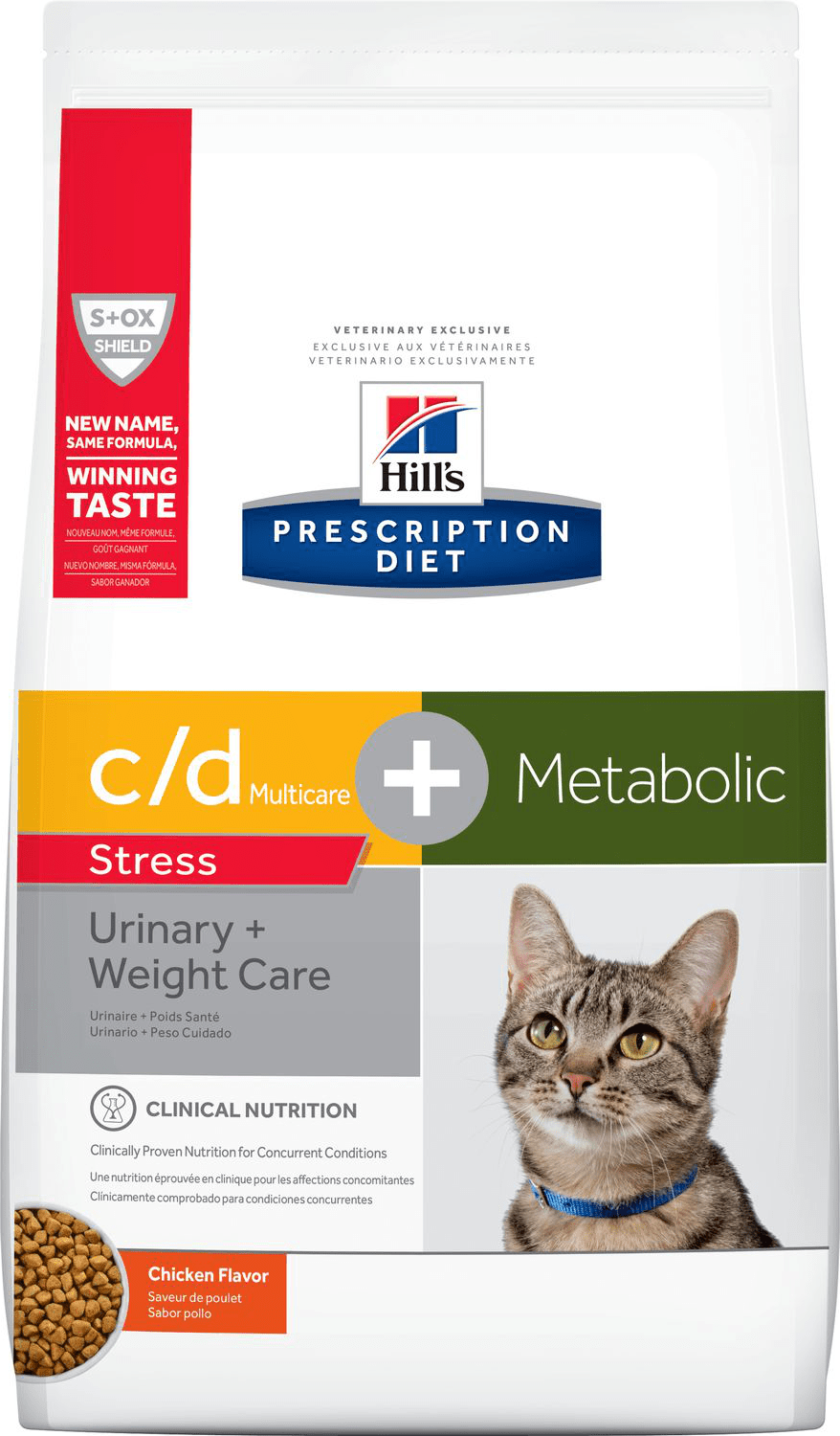 Hill's Prescription Diet C-d Multicare Stress + Metabolic (Dry)